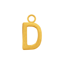 Load image into Gallery viewer, Highway Gothic Initials with 1 Jump Ring (6 mm)
