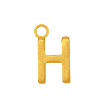 Load image into Gallery viewer, Highway Gothic Initials with 1 Jump Ring (6 mm)
