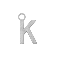 Load image into Gallery viewer, Highway Gothic Initials with 1 Jump Ring (6 mm)
