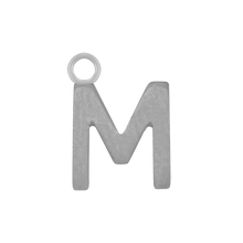 Load image into Gallery viewer, Highway Gothic Initials with 1 Jump Ring (6 mm)
