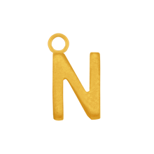 Load image into Gallery viewer, Highway Gothic Initials with 1 Jump Ring (6 mm)
