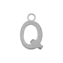 Load image into Gallery viewer, Highway Gothic Initials with 1 Jump Ring (6 mm)
