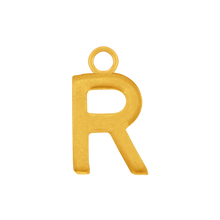 Load image into Gallery viewer, Highway Gothic Initials with 1 Jump Ring (6 mm)
