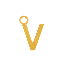 Load image into Gallery viewer, Highway Gothic Initials with 1 Jump Ring (6 mm)
