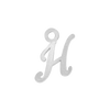 Script Initials with 1 Jump Ring (7 mm)