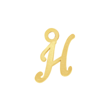 Load image into Gallery viewer, Script Initials with 1 Jump Ring (7 mm)
