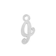 Load image into Gallery viewer, Script Initials with 1 Jump Ring (7 mm)
