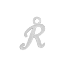 Load image into Gallery viewer, Script Initials with 1 Jump Ring (7 mm)
