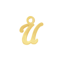 Load image into Gallery viewer, Script Initials with 1 Jump Ring (7 mm)
