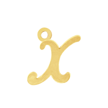 Load image into Gallery viewer, Script Initials with 1 Jump Ring (7 mm)
