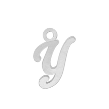 Load image into Gallery viewer, Script Initials with 1 Jump Ring (7 mm)
