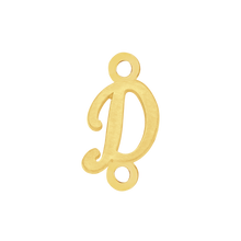 Load image into Gallery viewer, Script Initials with 2 Jump Rings (7 mm)
