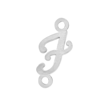 Load image into Gallery viewer, Script Initials with 2 Jump Rings (7 mm)
