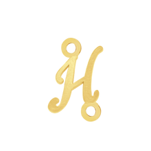 Load image into Gallery viewer, Script Initials with 2 Jump Rings (7 mm)
