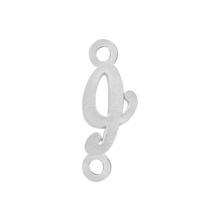 Load image into Gallery viewer, Script Initials with 2 Jump Rings (7 mm)
