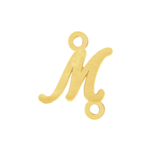 Load image into Gallery viewer, Script Initials with 2 Jump Rings (7 mm)
