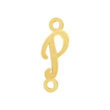 Load image into Gallery viewer, Script Initials with 2 Jump Rings (7 mm)
