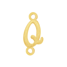 Load image into Gallery viewer, Script Initials with 2 Jump Rings (7 mm)
