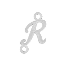 Load image into Gallery viewer, Script Initials with 2 Jump Rings (7 mm)
