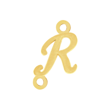 Load image into Gallery viewer, Script Initials with 2 Jump Rings (7 mm)
