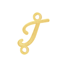 Load image into Gallery viewer, Script Initials with 2 Jump Rings (7 mm)
