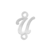 Script Initials with 2 Jump Rings (7 mm)