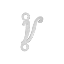 Load image into Gallery viewer, Script Initials with 2 Jump Rings (7 mm)
