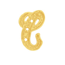 Load image into Gallery viewer, ITI NYC Block Script (10mm) (Semi-Polished)
