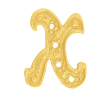 Load image into Gallery viewer, ITI NYC Block Script (10mm) (Semi-Polished)
