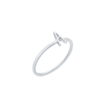 Load image into Gallery viewer, Script Initial Ring in Sterling Silver
