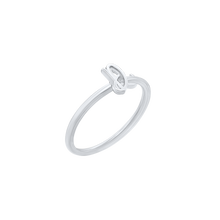 Load image into Gallery viewer, Script Initial Ring in Sterling Silver
