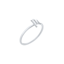 Load image into Gallery viewer, Script Initial Ring in Sterling Silver
