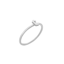 Load image into Gallery viewer, Gothic Initial Ring in Sterling Silver
