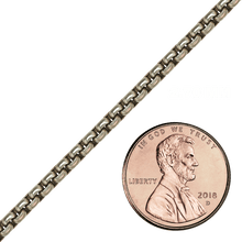 Load image into Gallery viewer, Bulk / Spooled Inka Box Chain in Stainless Steel (2.70 mm - 4.00 mm)
