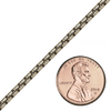 Bulk / Spooled Inka Box Chain in Stainless Steel (2.70 mm - 4.00 mm)