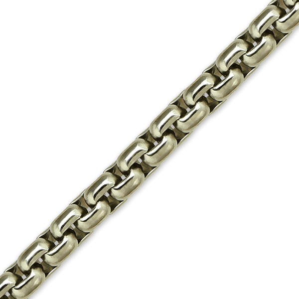 Bulk / Spooled Elongated (Inka) Box Chain in Stainless Steel (2.70 mm - 4.00 mm)