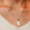 ITI NYC Mizpah Heart Pendant in Sterling Silver