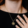 ITI NYC Star of David Pendant Medallion in Sterling Silver