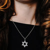 ITI NYC Star of David Pendant with Detailed Edge in 14K Gold