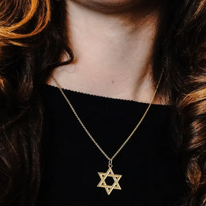 ITI NYC Star of David Pendant in Sterling Silver