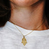 ITI NYC Filigree Hamsa Pendant with Star of David in Sterling Silver