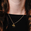 ITI NYC Chai Pendant in 14K Gold