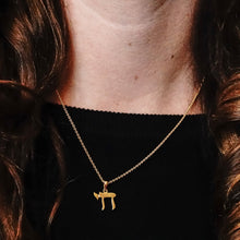 Load image into Gallery viewer, ITI NYC Chai Pendant in 14K Gold
