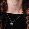 ITI NYC Chai Pendant in Sterling Silver
