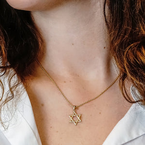 ITI NYC Star of David Pendant in 14K Gold