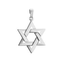 Load image into Gallery viewer, ITI NYC Star of David Pendant in Sterling Silver
