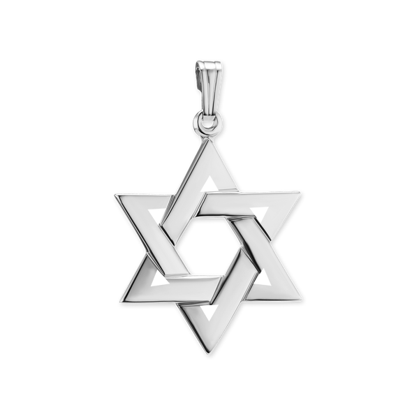 ITI NYC Star of David Pendant in Sterling Silver