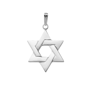 ITI NYC Sterling Silver Star of David Pendant