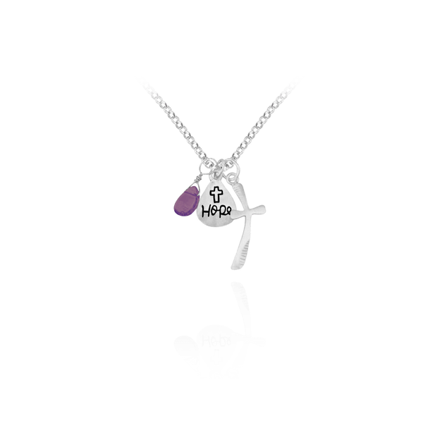 ITI NYC Spiritual Triple Charm Pendant in Sterling Silver