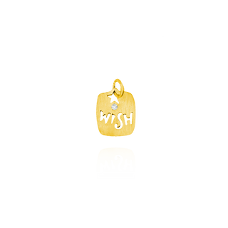 Wish Charm (23 x 16mm)